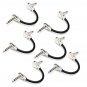 1PCS Low Noise Guitar Effect Pedal Board Patch Cable Cord With Right Angle Plug