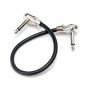 1PCS Low Noise Guitar Effect Pedal Board Patch Cable Cord With Right Angle Plug