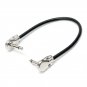 1PCS Low Noise Guitar Effect Pedal Board Patch Cable Cord With Right Angle Plug