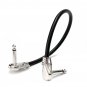 1PCS Low Noise Guitar Effect Pedal Board Patch Cable Cord With Right Angle Plug