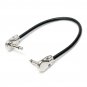 1PCS Low Noise Guitar Effect Pedal Board Patch Cable Cord With Right Angle Plug