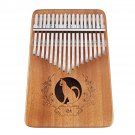17 Keys Kalimbas Thumb Piano African Rosewood Mahogany Whole Board Finger Piano Student Beginner Mus
