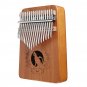 17 Keys Kalimbas Thumb Piano African Rosewood Mahogany Whole Board Finger Piano Student Beginner Mus