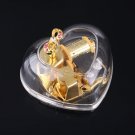 Wind Up Music Box Gorgeous Heart Shape Anniversary Valentine's Day Birthday Gift