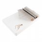17 Keys Wood Portable Kalimbas Finger Piano Gifts for Kids and Piano Beginners Musical Instruments