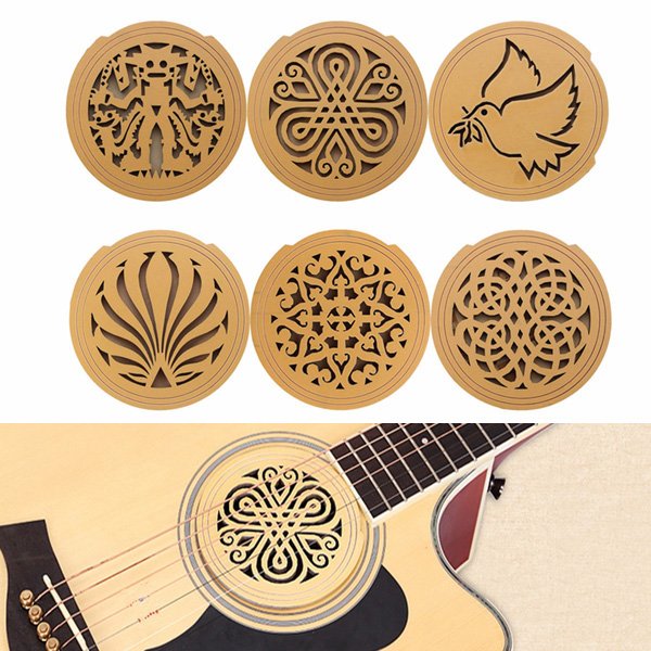 Acoustic Guitar Feedback Buster Soundhole Cover Sound Buffer Hole Protector