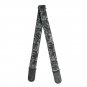 Flanger Electric Acoustic Guitar Strap Vintage National Style PU Leather Strap with Guitar Pick Hold
