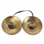 Zebra Handcrafted Tibetan Meditation Bell Tingsha Cymbal Bells with Buddhist
