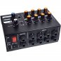 COKYIS MIX-428 8 Channels Stereo Audio Sound Mixer KTV Karaoke Mixer