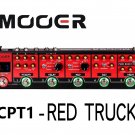 MOOER CPT1 Red Truck Combined Overdrive Effect Pedal with Precision Guitar Tuner Pedal