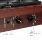 INSMA Turntable Record Player Audio bluetooth Speaker 3 Speeds Play 33/45/78RPM