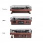 INSMA Turntable Record Player Audio bluetooth Speaker 3 Speeds Play 33/45/78RPM