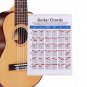 Debbie 6-String Electric Bass String Spectrum Guitar Chord Chart for Fingering Practice