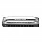 EASTTOP T002 10 Holes Blues Harmonica Tone C Sliver Color for Beginner