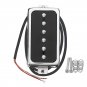 1PCS Vintage Alnico V Soapbar P90 Guitar Pickup Neck Bridge