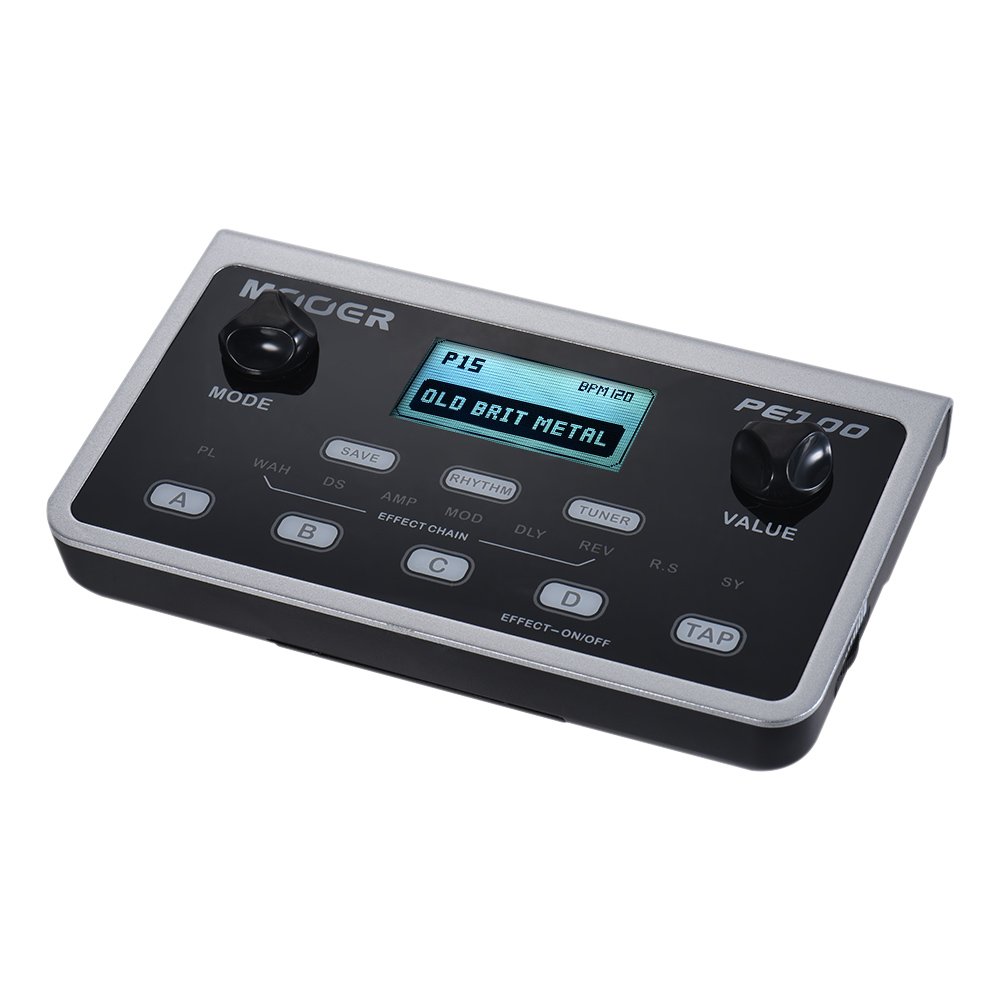 MOOER PE100 Portable Multi-effects Processor Guitar Effects Pedal
