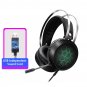 3.5mm USB/7.1 Channels Wired Gaming Headphone Heavy Bass Headset for Professional Computer Gamer