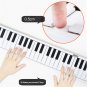 88 Keys Foldable Electronic Piano Portable Keyboard 128 Tones Dual Speakers Headphone Output with Su
