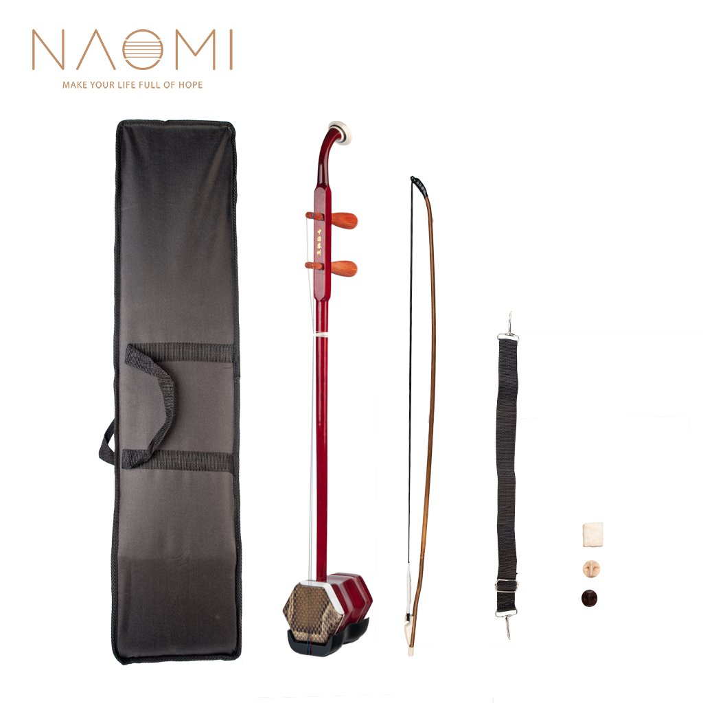 Wooden Erhu Chinese 2-Stringed Fiddle Violin