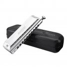 Easttop T10-40 10 Holes 40 Tones Advanced Chromatic Harmonica