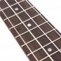 21 Inch Soprano Ukulele Uke Sapele 15 Frets Musical Instrument Flower