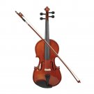 16 Inch Natural Acoustic Viola Solid Wood with Storage Case Bow Rosin Gift Violin Instrument For Beg