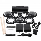Electronic Drum Digital USB Pads Roll up Drum Set Silicone Electric Drum Pad Kit