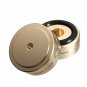 4pcs 40x15mm Isolation Speaker Stand Base Turntable Golden Feet Pad