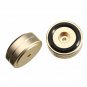 4pcs 40x15mm Isolation Speaker Stand Base Turntable Golden Feet Pad
