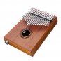 17 Keys Electric Kalimbas Acacia Thumb Piano Wood Finger Percussion Music w/Cable