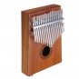 17 Keys Electric Kalimbas Acacia Thumb Piano Wood Finger Percussion Music w/Cable
