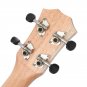Zebra 21 Inch Mahogany Ukulele Uke 15 Frets Soprano Hawaiian Guitar Musical Instrument