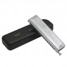 IRIN 16 Holes 64 Tone Harmonica Chromatic Mouth Organ Harp Gaita Harmonica Woodwind Instruments with