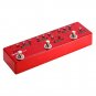 MOSKY DC5 6-In-1 Guitar Effects Pedal Delay Chorus Distortion Overdrive Booster Buffer Full Metal Sh