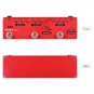 MOSKY DC5 6-In-1 Guitar Effects Pedal Delay Chorus Distortion Overdrive Booster Buffer Full Metal Sh
