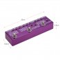 MOSKY RC5 6-in-1 Guitar Effects Pedal Reverb Chorus Distortion Overdrive Booster Buffer Full Metal S