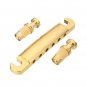 Gold Tune-O-Matic Bridge Tailpiece for Gibson Les Paul Guitar Replacement