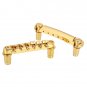Gold Tune-O-Matic Bridge Tailpiece for Gibson Les Paul Guitar Replacement