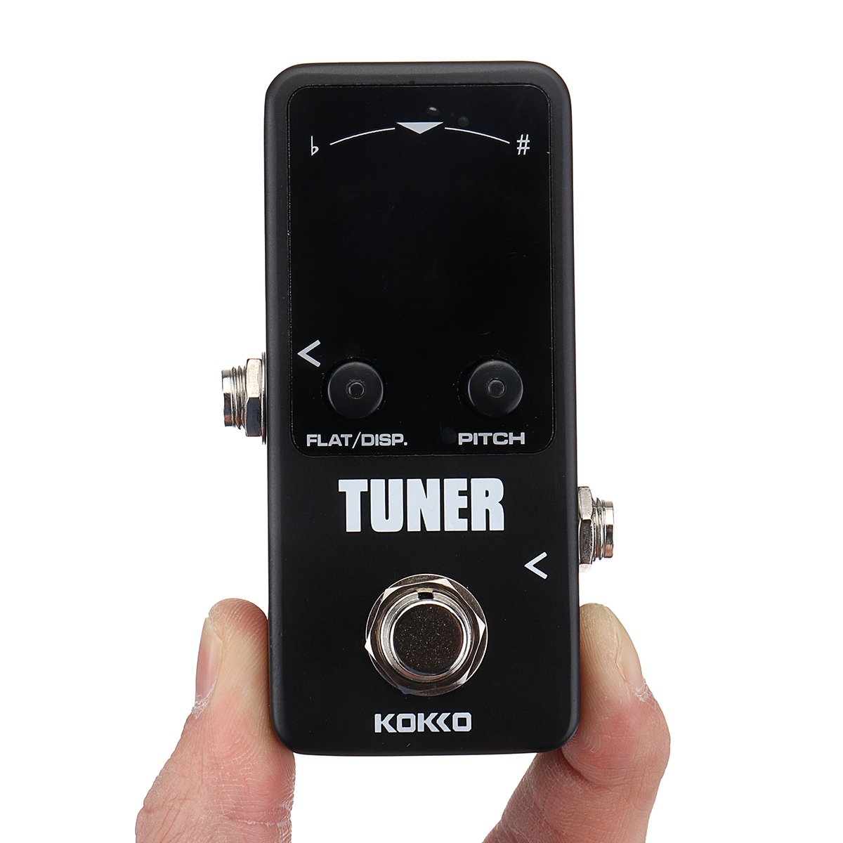 KOKKO TUNER Guitar Effects Pedal True Bypass with LED Indicator