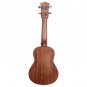 IRIN 4 String 21 Inch Walnut Wood Soprano Ukulele Acoustic Guitar Mahogany Fingerboard Neck Hawaii G