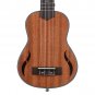 IRIN 4 String 21 Inch Walnut Wood Soprano Ukulele Acoustic Guitar Mahogany Fingerboard Neck Hawaii G