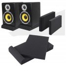 Sponge Sound Studio Monitor Speaker Acoustic Isolation Foam Isolator Pads