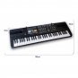61 Keys Children's Electronic Piano Keyboard Double Horn Stereo Sound with Microphone