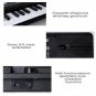 61 Keys Children's Electronic Piano Keyboard Double Horn Stereo Sound with Microphone