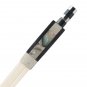 NAOMI 4/4 Violin/Fiddle Bow Grid Carbon Fiber Bow W/ Ebony Frog Round Stick Exquisite Horsehair Well