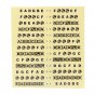 1pc Guitar Fretboard Note Sticker Musical Scale Label Beginner Decal