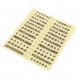 1pc Guitar Fretboard Note Sticker Musical Scale Label Beginner Decal