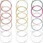 3 Sets Guitar Strings With Guitar Picks Wooden Folk Guitar Strings (a Set Of Red Copper Brass Color)