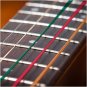 3 Sets Guitar Strings With Guitar Picks Wooden Folk Guitar Strings (a Set Of Red Copper Brass Color)