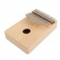 17 Keys DIY Painting Pine Wood Beechwood Kalimbas Thumb Piano Finger Percussion with Tuning Hammer